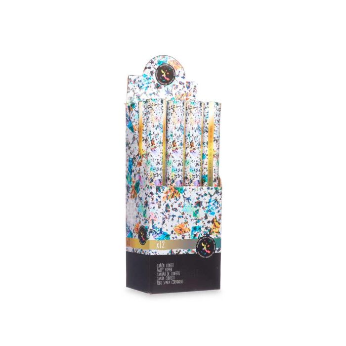 Cañón Confeti 50 cm Multicolor - Arte Regal (48 Unidades) 2 Cañón Confeti 50 cm Multicolor - Arte Regal (48 Unidades) 2
