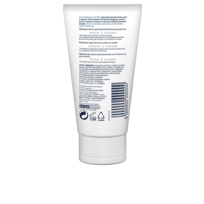 Cerave Crema Reparadora de Manos para manos secas y ásperas 50 ml Cerave Crema Reparadora de Manos para manos secas y ásperas 50 ml