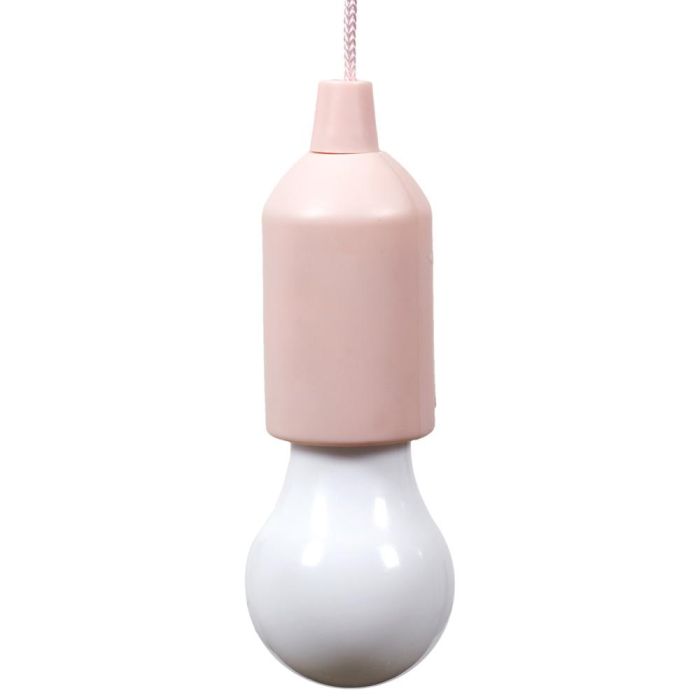 Home Deco Factory Lámpara LED Portátil Luz para Colgar con Cordón Estirable Funciona con Pilas AAA 5