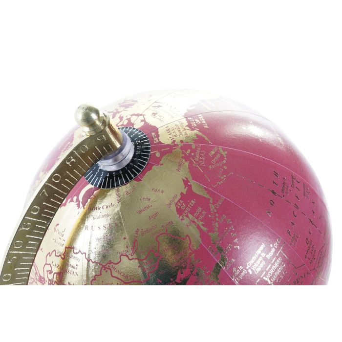 Globo Terraqueo Colonial DKD Home Decor Dorado Rojo 13 x 23 x 15 cm (4 Unidades) 2 Globo Terraqueo Colonial DKD Home Decor Dorado Rojo 13 x 23 x 15 cm (4 Unidades) 2