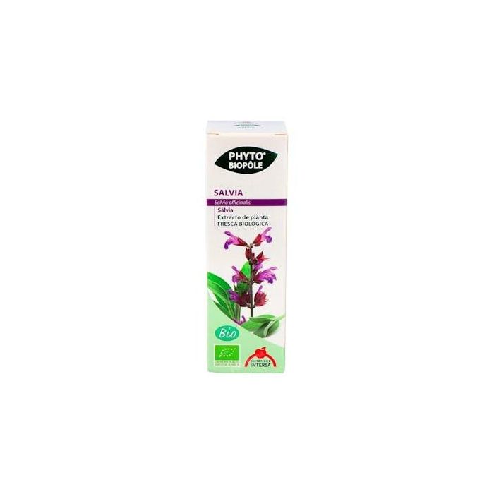 PHYTOBIOPOLE Phyto-Bipole Bio Salvia 50ml, extracto hidroalcohólico, para sofocos de menopausia, apto para veganos