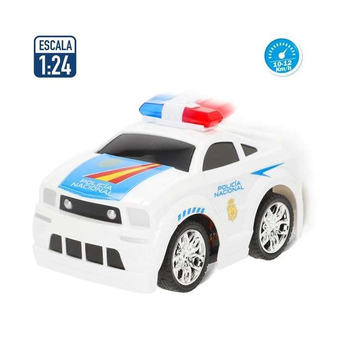 Coche radio control policia nacional 15 cm. velocidad 10-12 km hora. 1 Coche radio control policia nacional 15 cm. velocidad 10-12 km hora. 1