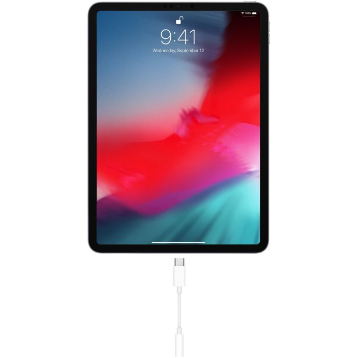 Apple MW2Q3ZM/A Adaptador USB-C a Jack 3.5 Blanco 3