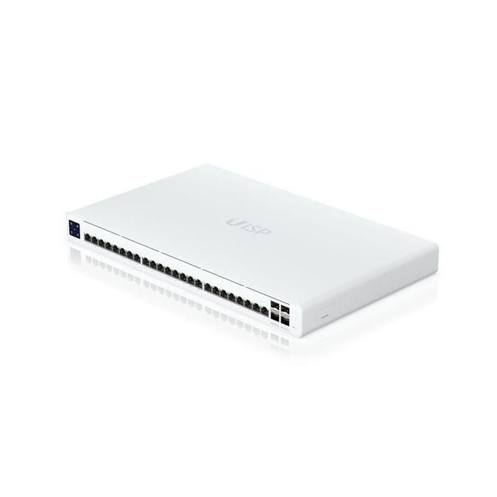 Ubiquiti UISP Switch Pro, Switch PoE Gestionable Layer 2 para Redes ISP, 24 Puertos Gigabit RJ45, 4 Puertos 10G SFP+, Pantalla LCM 1.3" Ubiquiti UISP Switch Pro, Switch PoE Gestionable Layer 2 para Redes ISP, 24 Puertos Gigabit RJ45, 4 Puertos 10G SFP+, Pantalla LCM 1.3"