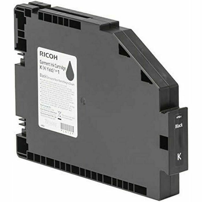 RICOH Garment Ink Cartridge K (Hi Yield) Type 1 Ri 100 RICOH Garment Ink Cartridge K (Hi Yield) Type 1 Ri 100
