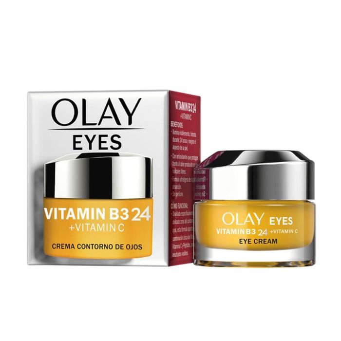 Olay REGENERIST Contorno de Ojos Vitamina B3 + Vitamina C Antiarrugas Antiedad Iluminador Sin Fragancia 15 ml Olay REGENERIST Contorno de Ojos Vitamina B3 + Vitamina C Antiarrugas Antiedad Iluminador Sin Fragancia 15 ml