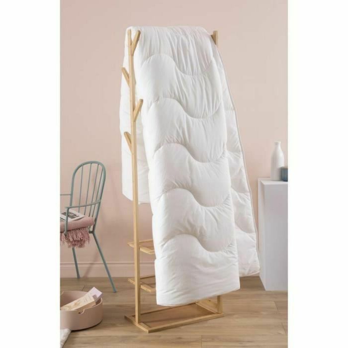 Dodo DOD3307419665019 Edredón CHAMPS DE LIN Cálido 450g/m² Suave Antiácaros Antibacteriano 140x200 cm 1 Persona Blanco 1
