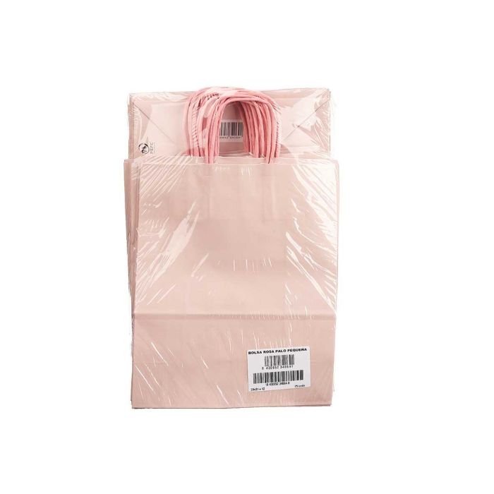Bolsa Papel Rosa Palo Peq 24X31Cm Pincello (150 Unidades) 2 Bolsa Papel Rosa Palo Peq 24X31Cm Pincello (150 Unidades) 2
