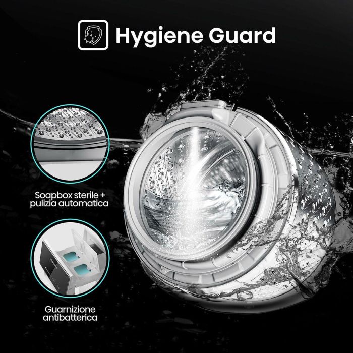 Lavadora Hisense WF5S1045BW 59,5 cm 1400 rpm 10,5 kg 2 Lavadora Hisense WF5S1045BW 59,5 cm 1400 rpm 10,5 kg 2