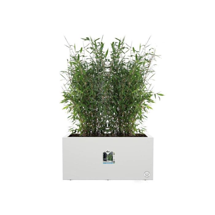 Jardinera Elho Vivo Next Long 60 - Blanco - L 59 x B 30 x H 29 cm - interior/exterior - 100% reciclado 4