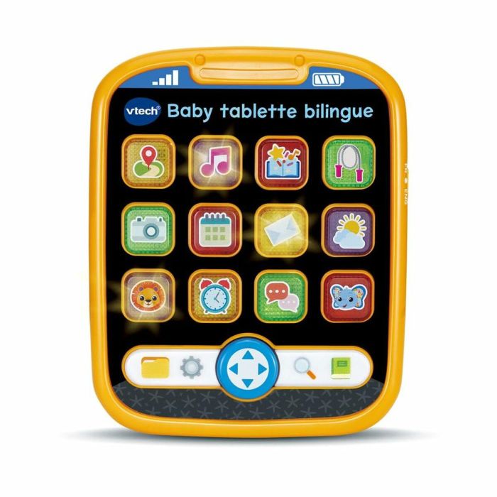 Vtech Baby Tableta Bilingüe para Bebé - Juguete Educativo con 12 Botones Iluminados, Francés e Inglés (9-36 meses) 9 Vtech Baby Tableta Bilingüe para Bebé - Juguete Educativo con 12 Botones Iluminados, Francés e Inglés (9-36 meses) 9