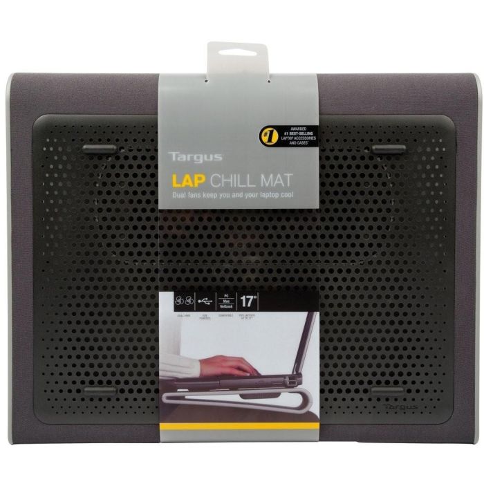 Targus AWE55GL Almohadilla Refrigeradora Portátil Ergonómica para Regazo Doble Ventilador 1900 RPM 15-17" Negro Gris 6 Targus AWE55GL Almohadilla Refrigeradora Portátil Ergonómica para Regazo Doble Ventilador 1900 RPM 15-17" Negro Gris 6