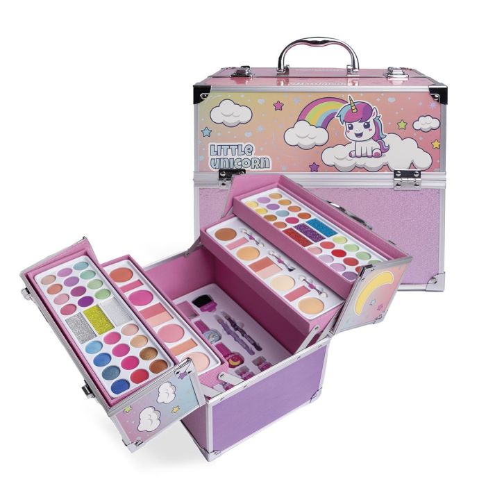 MARTINELIA Maletín de Maquillaje Little Unicorn 85506 Aquarius con 32 Sombras, 16 Rubores, 14 Brillos para Niñas +4 Años 0 MARTINELIA Maletín de Maquillaje Little Unicorn 85506 Aquarius con 32 Sombras, 16 Rubores, 14 Brillos para Niñas +4 Años 0