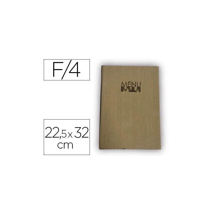 Porta Menus Liderpapel Pu Con 4 Fundas 22,5 X 32 cm