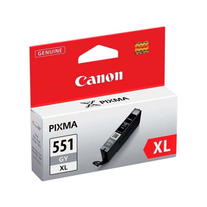 Cartucho de Tinta Original Canon CLI-551XL GY w/sec Gris 1