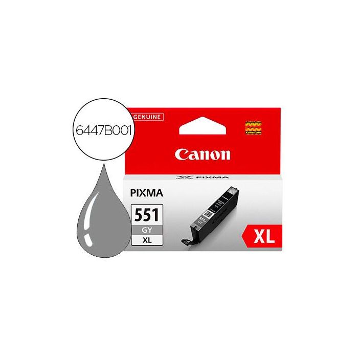 Canon Tinta Gris Mg-5450,6350 - Ip7250 - Cli551 gryxl