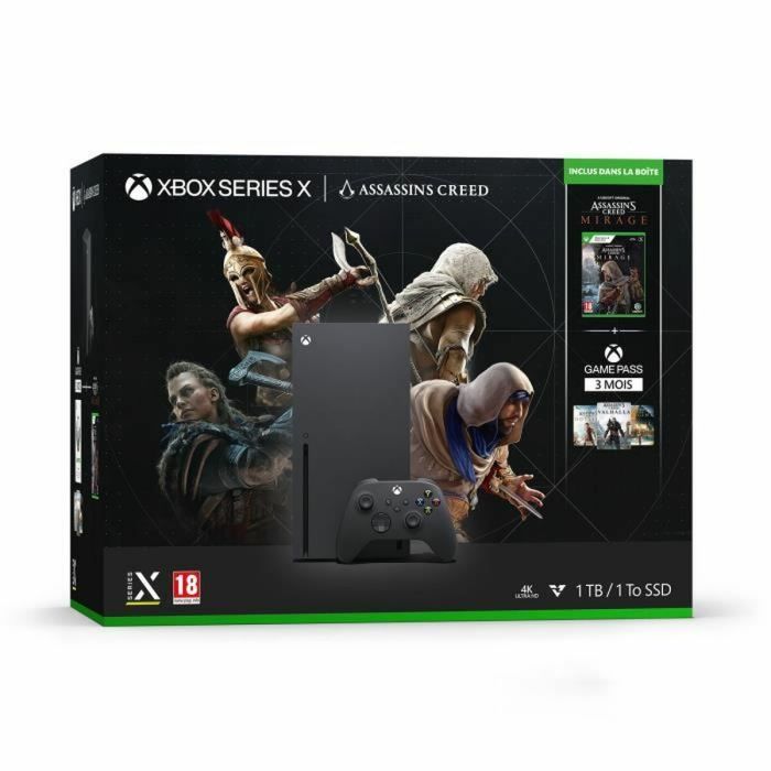 Xbox Series X Microsoft Assassin's Creed Mirage + 3 Game Pass Ultimate 5