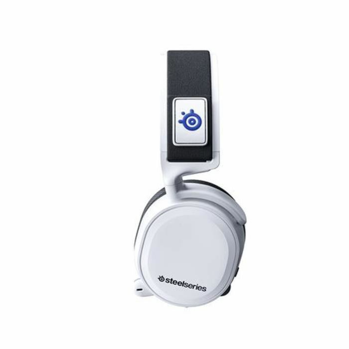 Auriculares con Micrófono SteelSeries Arctis 7P+ Negro Azul Blanco Gaming Bluetooth/Inalámbrico 2