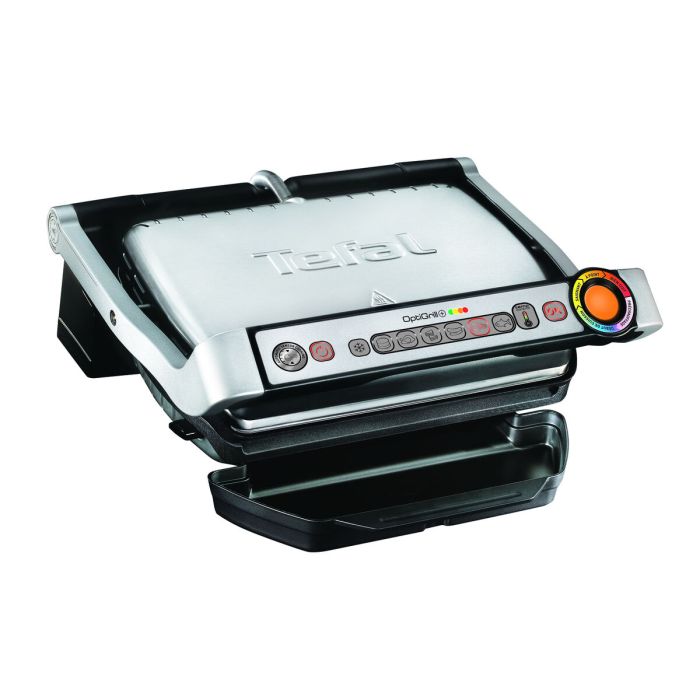 Parrilla Eléctrica Tefal OptiGrill + GC712D 2000 W Parrilla Eléctrica Tefal OptiGrill + GC712D 2000 W