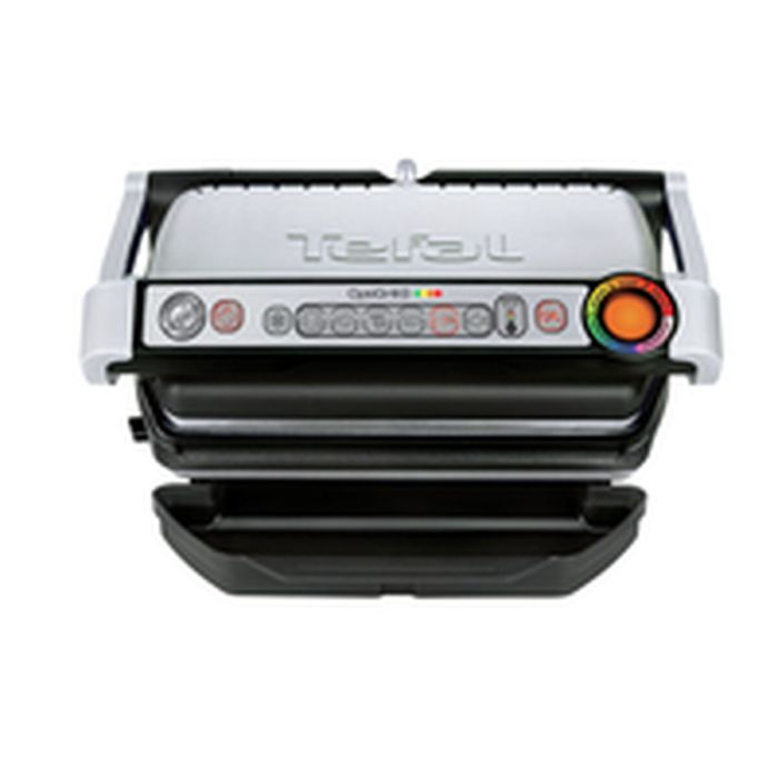 Parrilla Eléctrica Tefal OptiGrill + GC712D 2000 W 8 Parrilla Eléctrica Tefal OptiGrill + GC712D 2000 W 8
