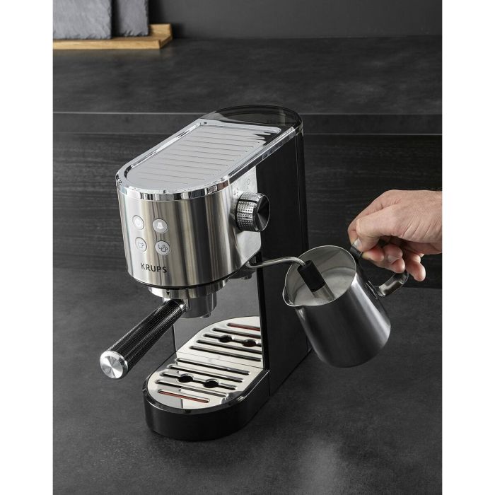 Cafetera Express de Brazo Krups XP442C11 Negro Acero 1 L 13