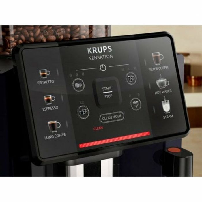 Cafetera Superautomática Krups Sensation C50 15 bar Negro 1450 W 2 Cafetera Superautomática Krups Sensation C50 15 bar Negro 1450 W 2