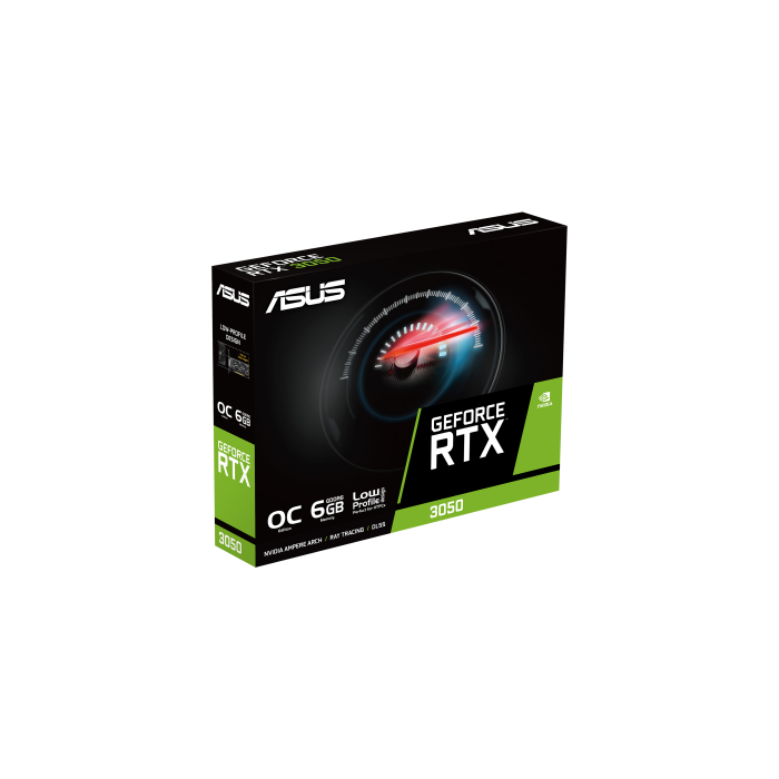 ASUS GeForce RTX 3050 LP BRK OC Edition NVIDIA 6 GB GDDR6 5