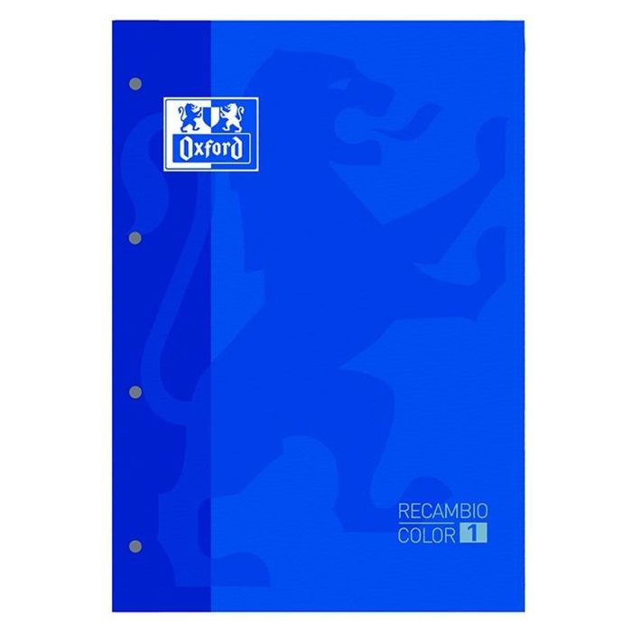 Caja de Recambios de Cuadernos Cuadriculado Oxford Classic 400123672/ A4-A4+/ 80 Hojas/ 5 unidades/ Azul Marino Caja de Recambios de Cuadernos Cuadriculado Oxford Classic 400123672/ A4-A4+/ 80 Hojas/ 5 unidades/ Azul Marino