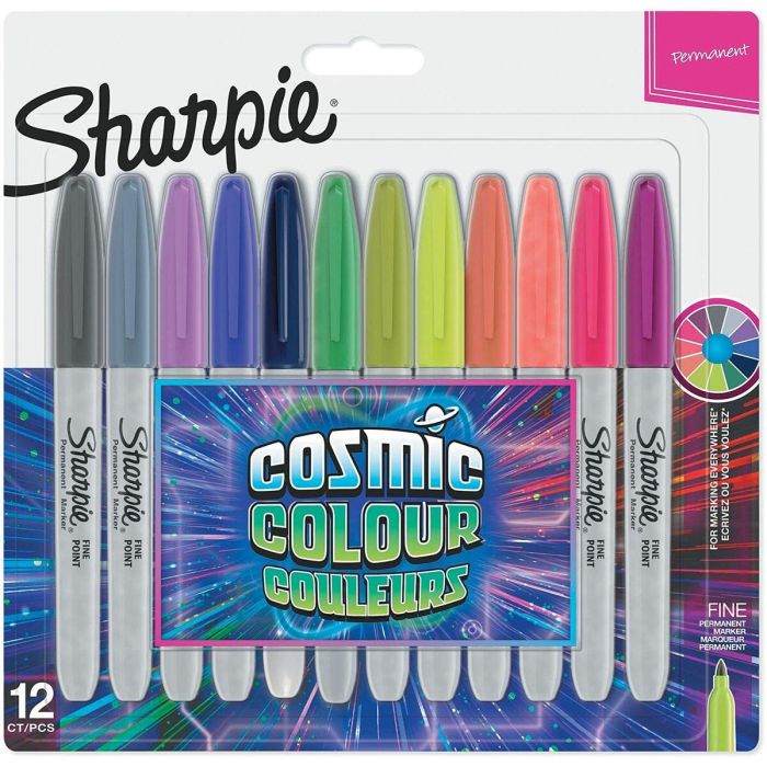 Set de Rotuladores Sharpie Cosmic Multicolor 12 Piezas 1