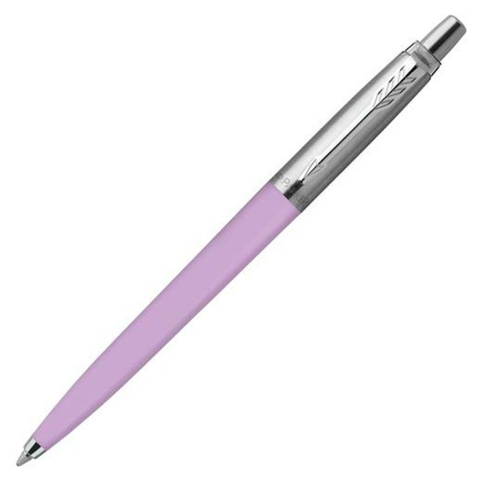 Parker Bolígrafo Jotter Original Punta M Detalles Cromados Blíster Plata-Lila