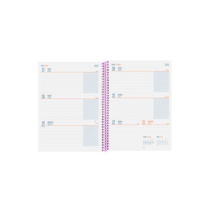 Agenda Finocam Diva Multicolor 2024-2025 (1 unidad) 2