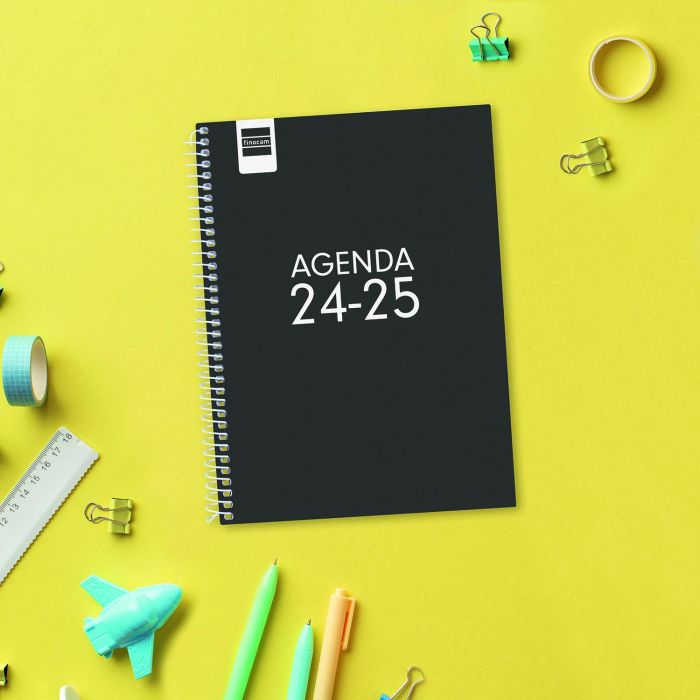 Agenda Finocam Cool Negro 2024-2025 1