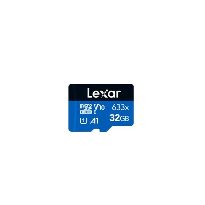 Lexar 32Gb High-Performance 633X Microsdhc Uhs-I, Up To 100Mb/S Read 20Mb/S Write C10 A1 V10 U1