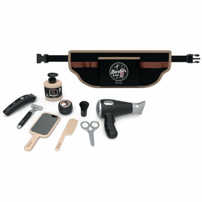 Playset Smoby BARBER & CUT BELT Negro 5