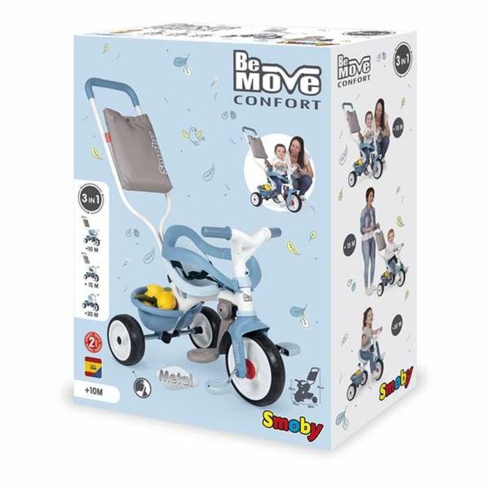 Triciclo Smoby Be Move Confort Azul 1