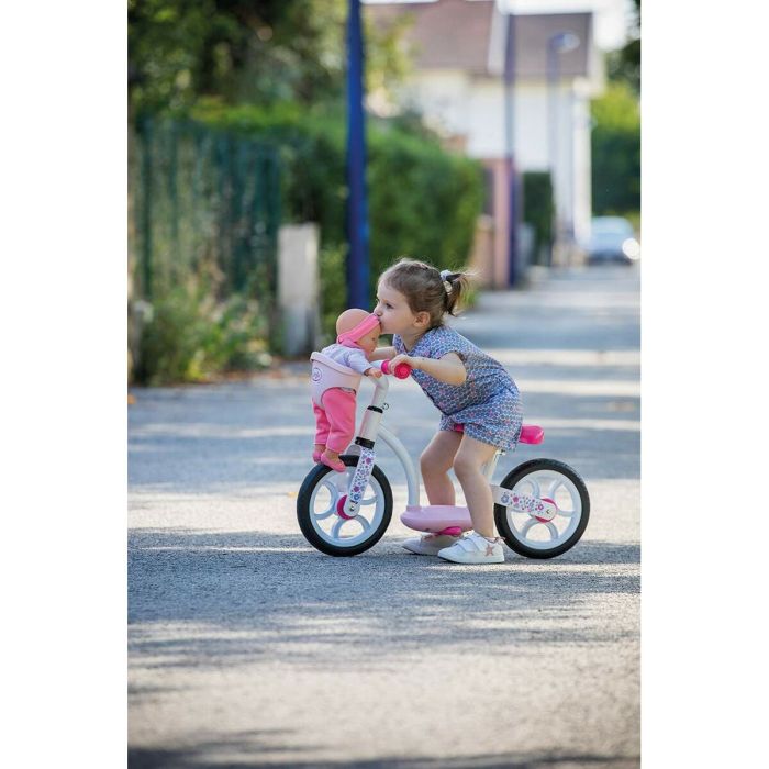 Bicicleta Infantil Smoby Scooter Carrier + Baby Carrier Sin Pedales 1