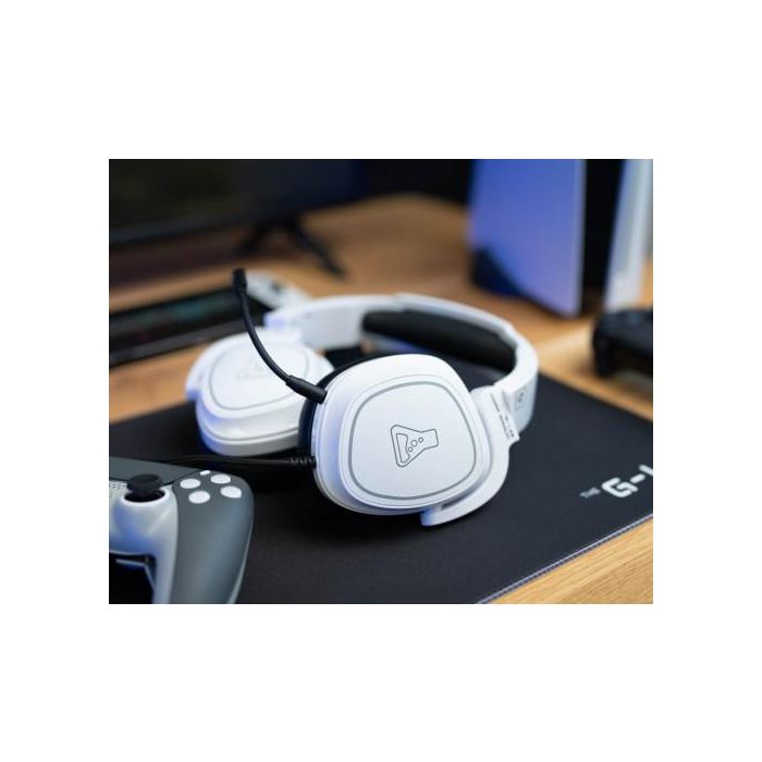 THE G-LAB Auriculares Pc, Ps4 y Xbox One, Nintendo Switch, Android Blanco (KORP-RADIUM-WHITE) 2