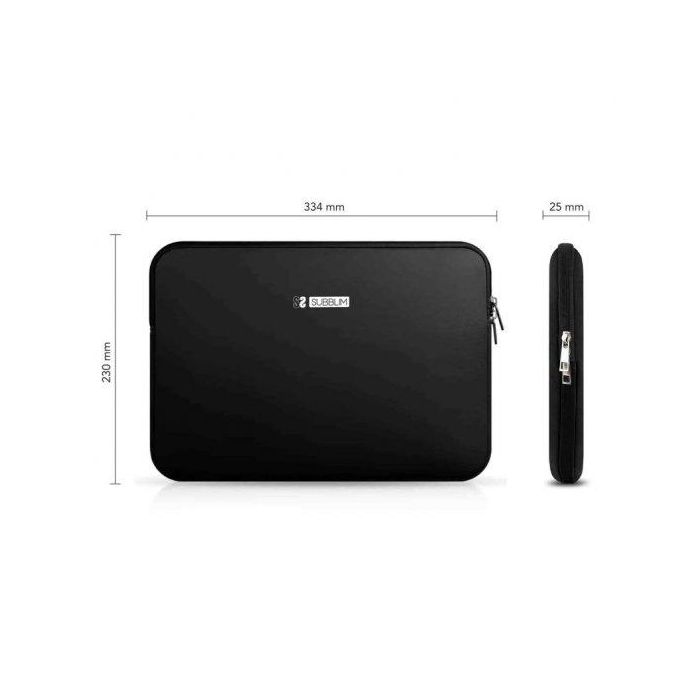 Subblim Business Laptop Sleeve Neoprene V2 11,6-12,5"Black