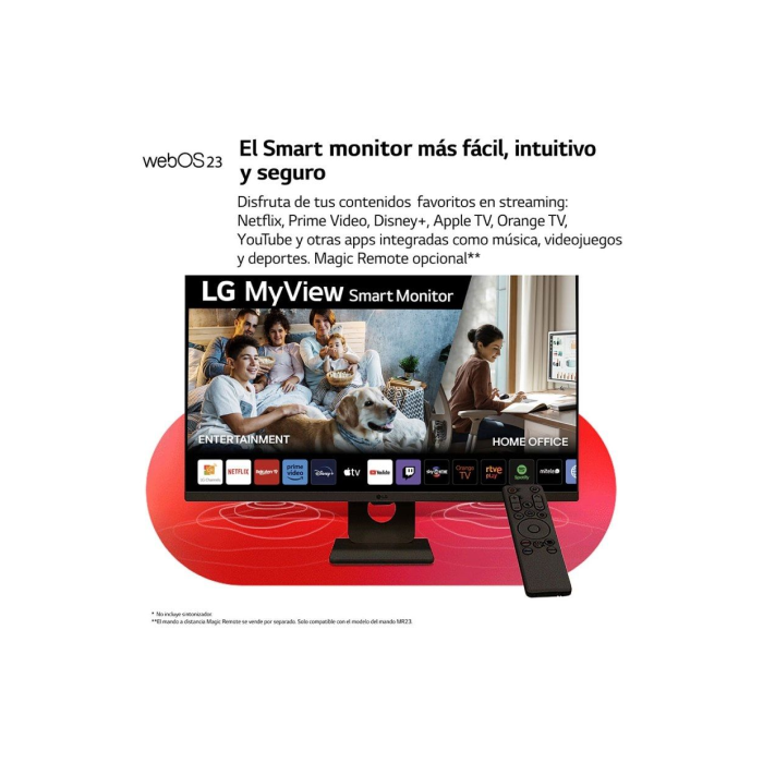 LG MONITOR 27", 1920 x 1080 (FHD) IPS, HDR10, 14MS, 60HZ 1
