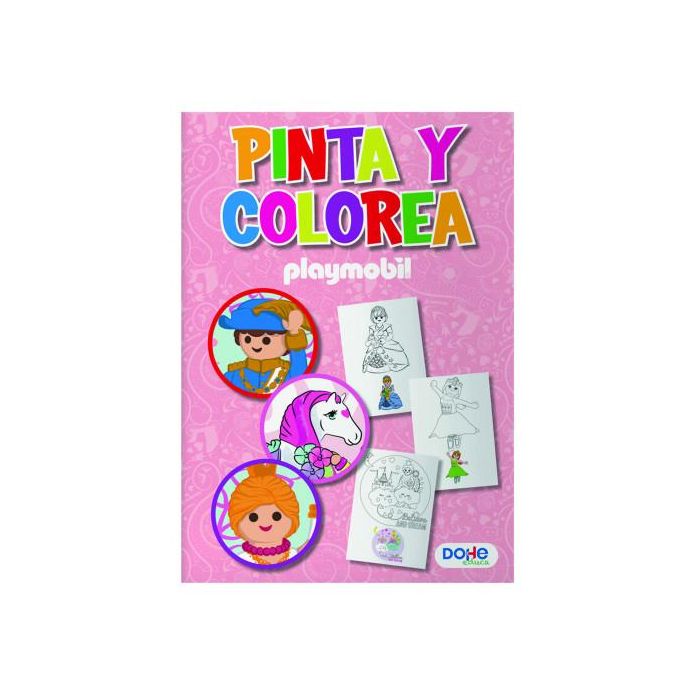 Libros de Colorear A4 - Playmobil - Modelo Princess Dohe 51736