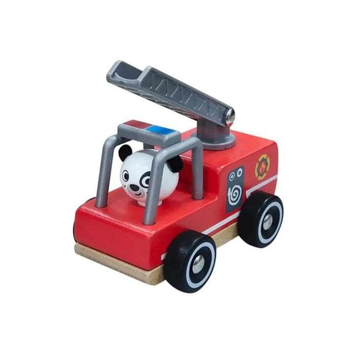 Vehiculos de madera wild riders con animales conductores 12x5,8x7,6cm - Modelos surtidos 2