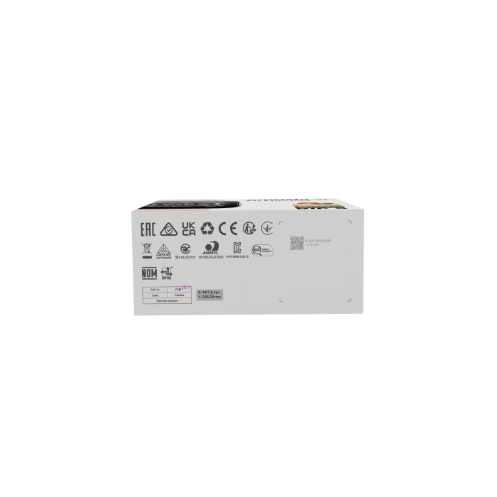 Amazfit Bip 5 4,85 cm (1.91") LCD 38 mm Digital 320 x 380 Pixeles Pantalla táctil Negro GPS (satélite) 10
