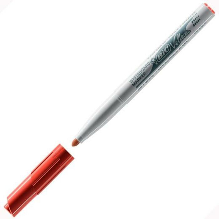 Velleda marcador 1741 pizarra blanca punta redonda rojo