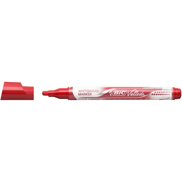 Rotuladores de tiza líquida Bic 902089 Rojo Redonda 1