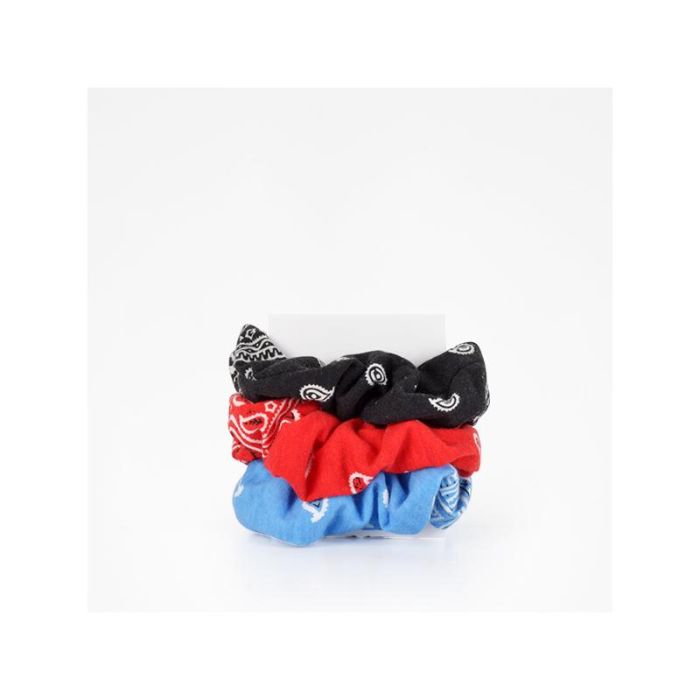 Bifull Coleteros Colores Hairband Lace Colors Pack 3 Unids Rojo-Negro Y Azul Bifull