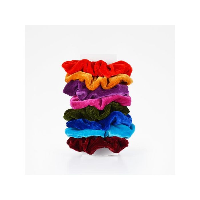 Bifull Coleteros Colores Hairband Velvet 04 Colors Pack 8 Unids Bifull