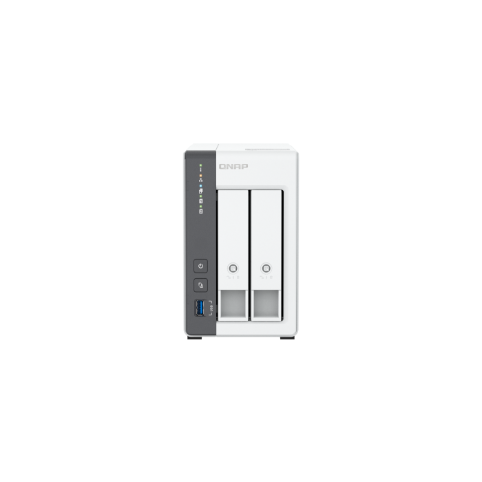 QNAP TS-216G servidor de almacenamiento NAS Torre Ethernet Blanco Cortex-A55 1