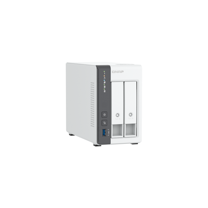 QNAP TS-216G servidor de almacenamiento NAS Torre Ethernet Blanco Cortex-A55 3