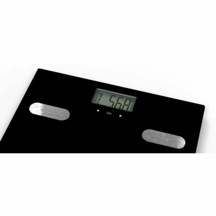 Báscula Digital de Baño Terraillon Fitness 14464 Negro Cristal Templado 1