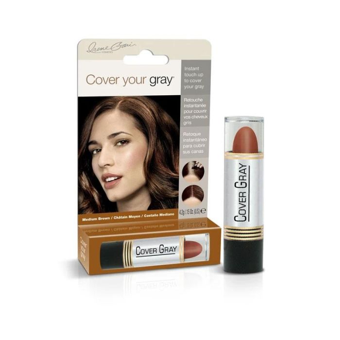 Cover Your Grey Touch-Up Stick Medium Brown #0111 Cover Your Gray